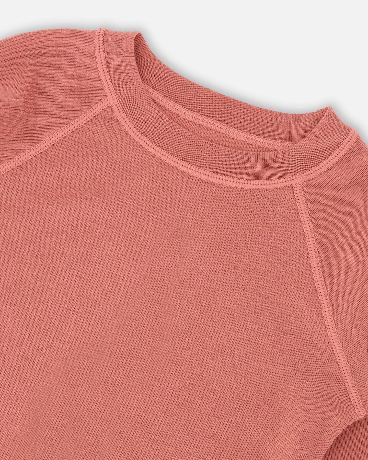 Merino Wool Base Layer Set Dusty Pink