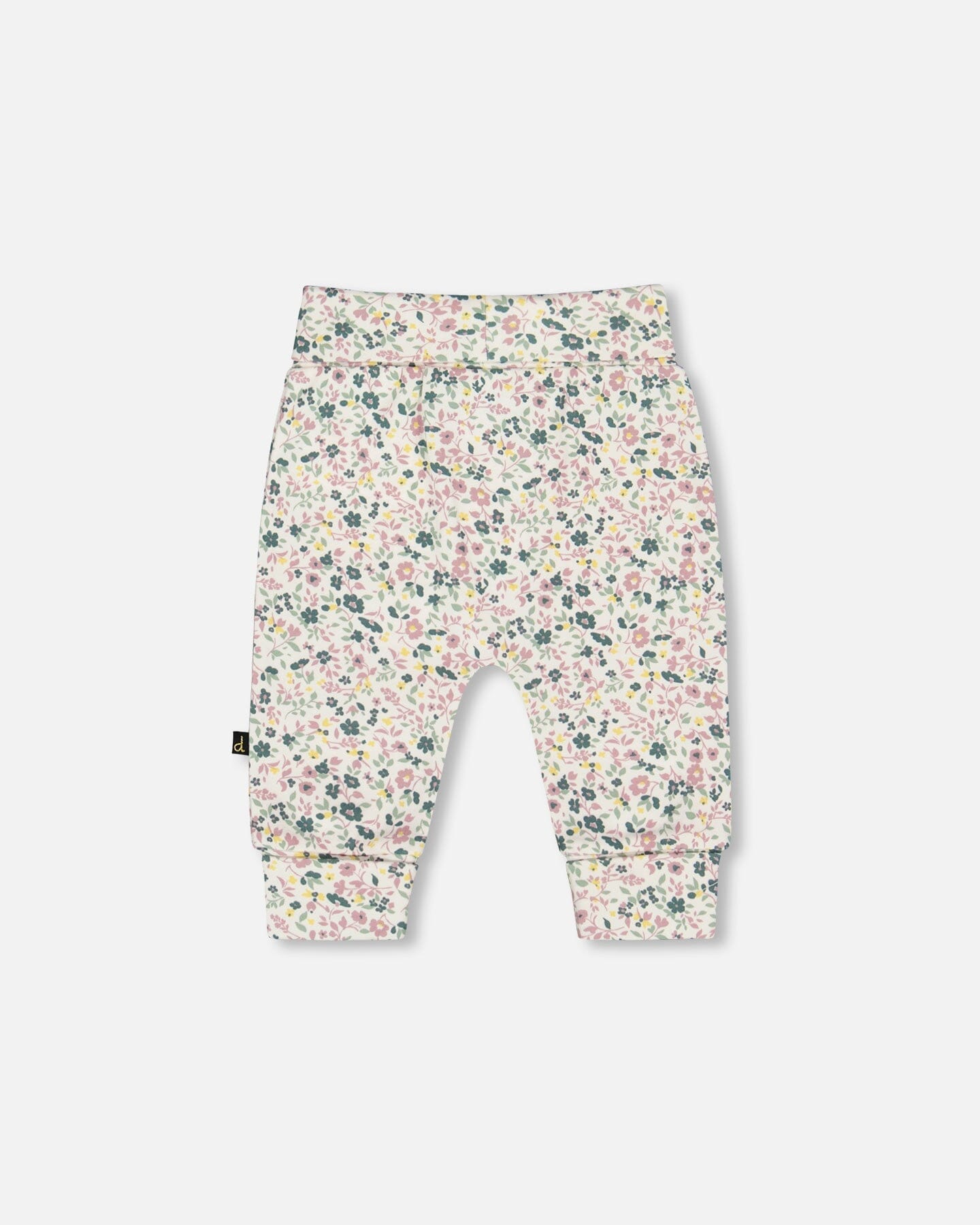 Organic Cotton Evolutive Pant Off-White Floral