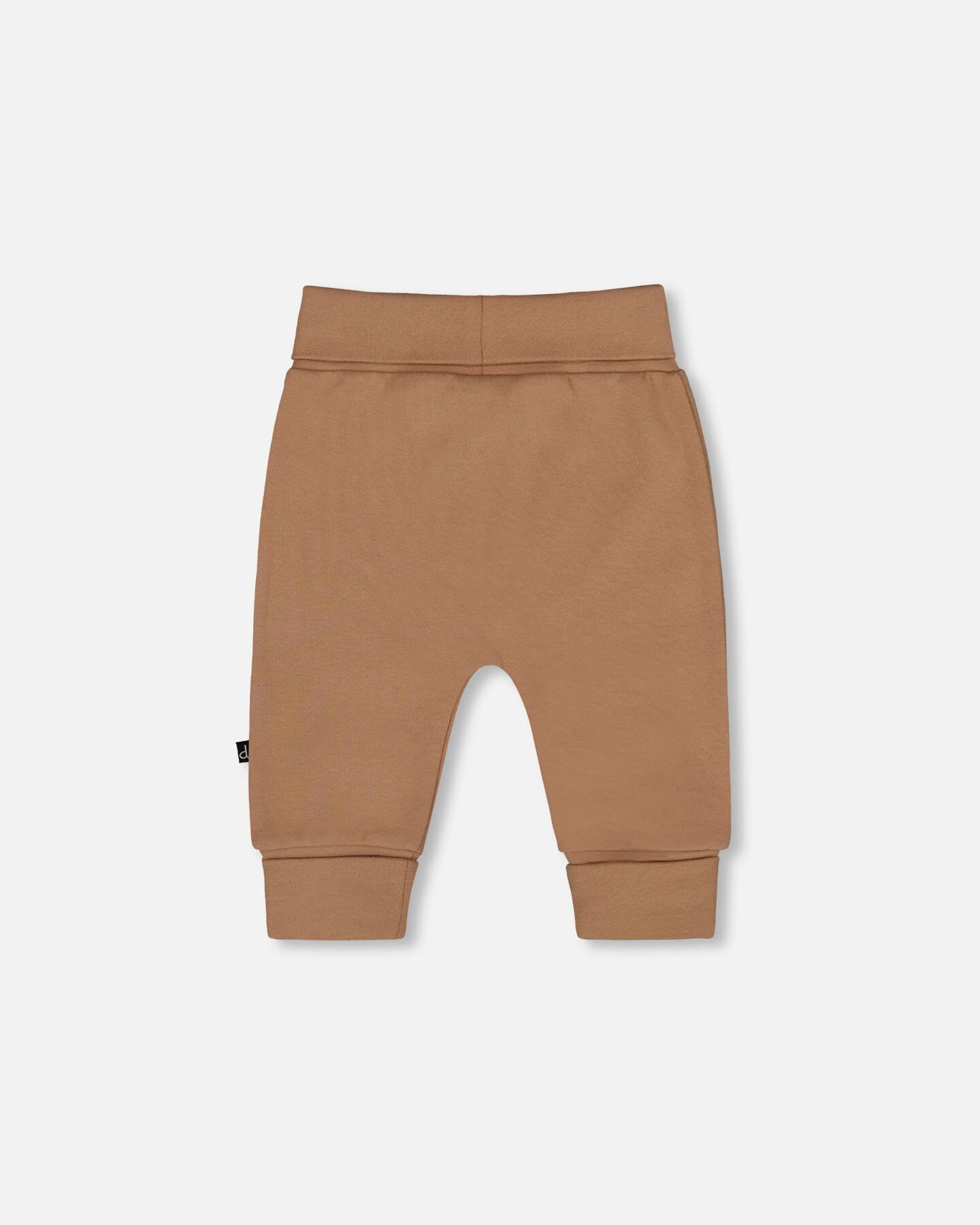 Organic Cotton Evolutive Pants Brown With Bears
