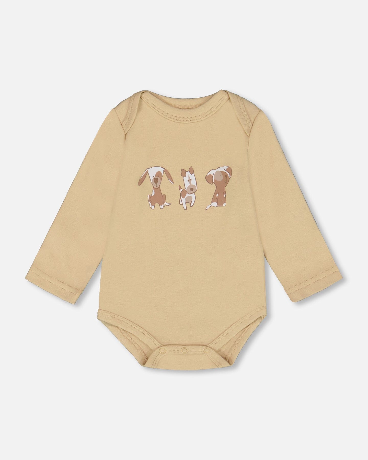 Organic Cotton Onesie Light Caramel