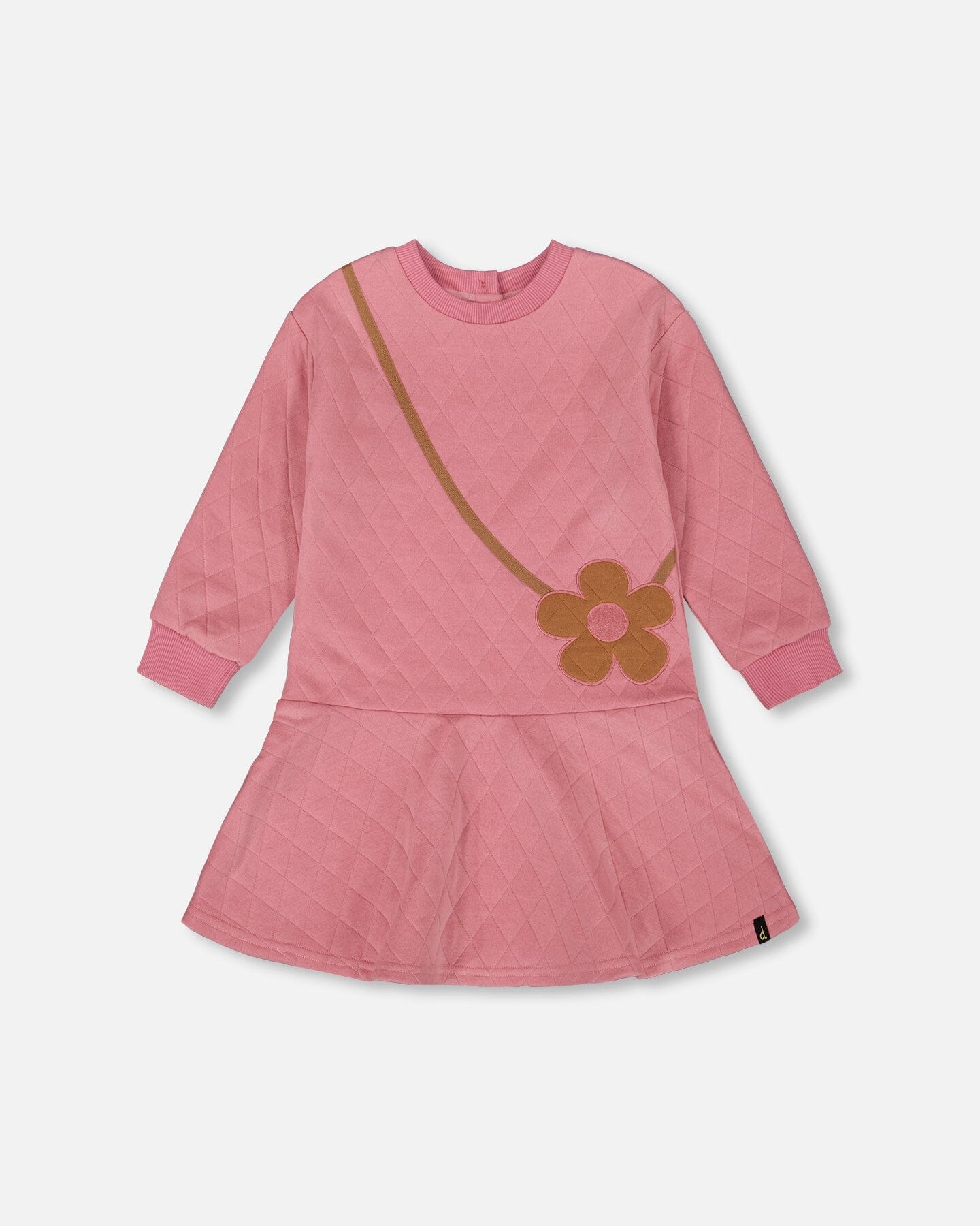 Quilted Dress Purple Pink