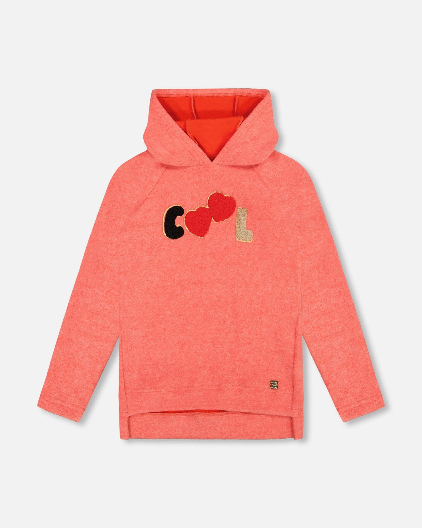 Ultra Soft Hooded Tunic Coral