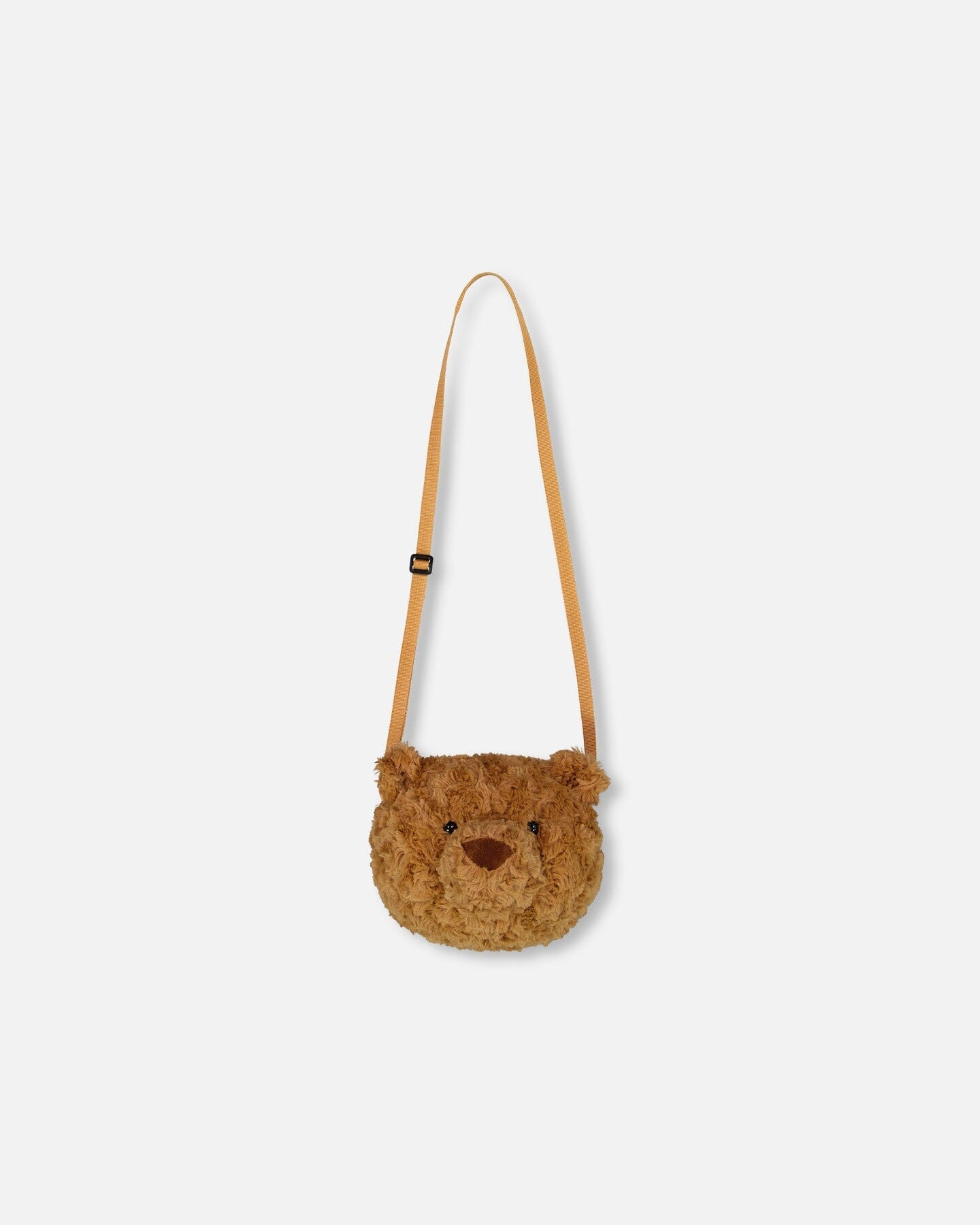 Plush Teddy Bag Caramel Brown
