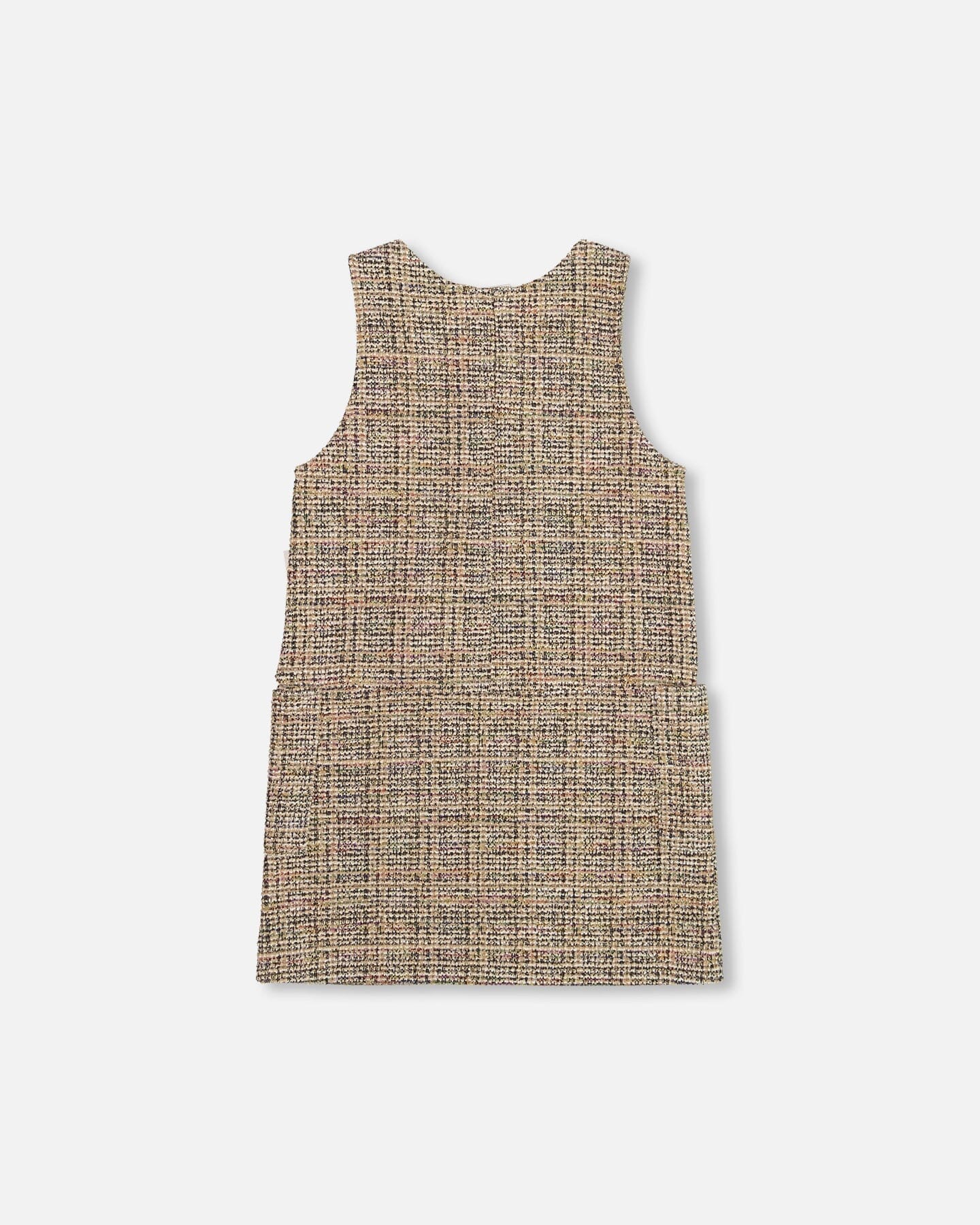 Tweed Jumper Beige And Black