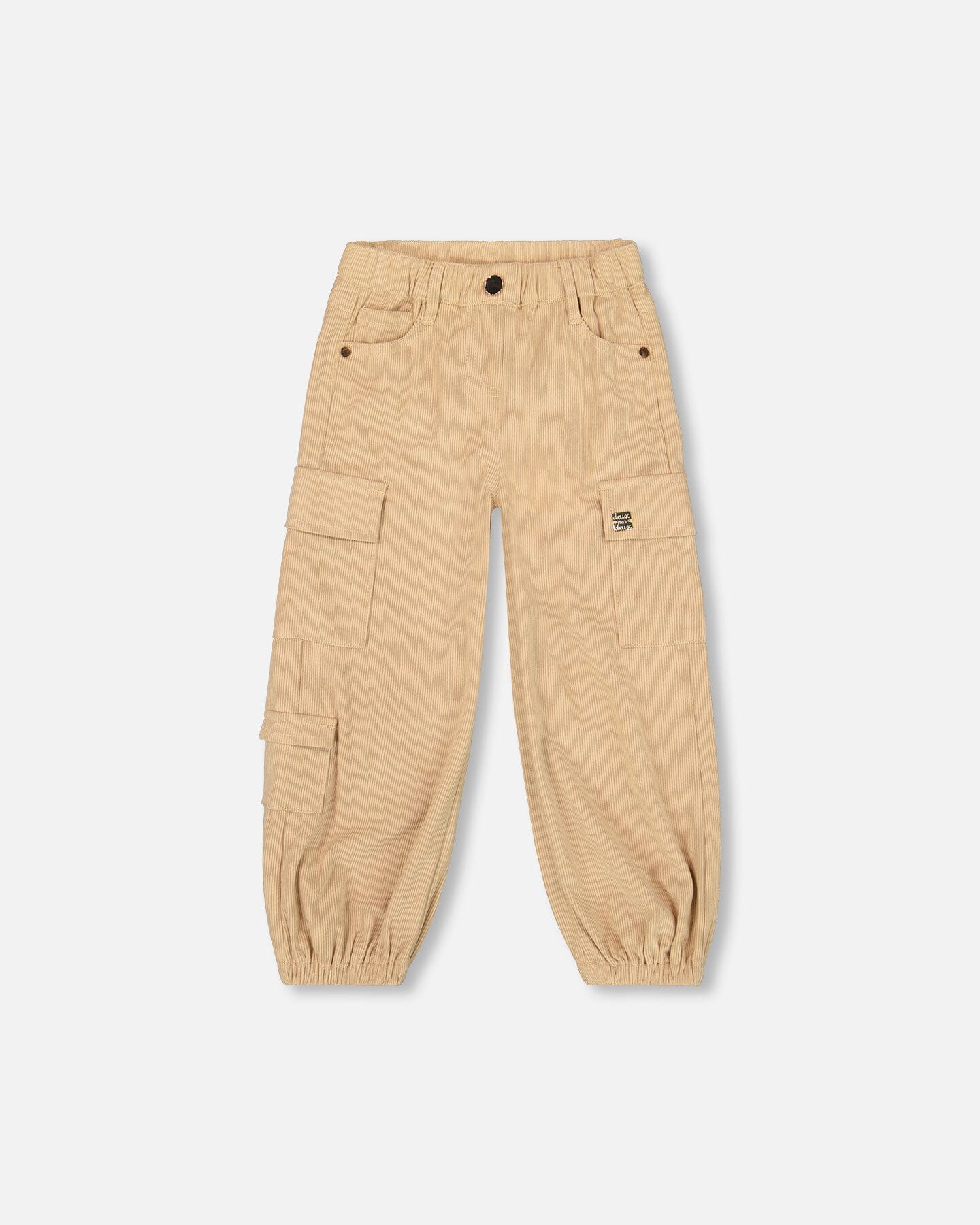 Parachute Corduroy Pants With Cargo Pockets Light Pecan Brown