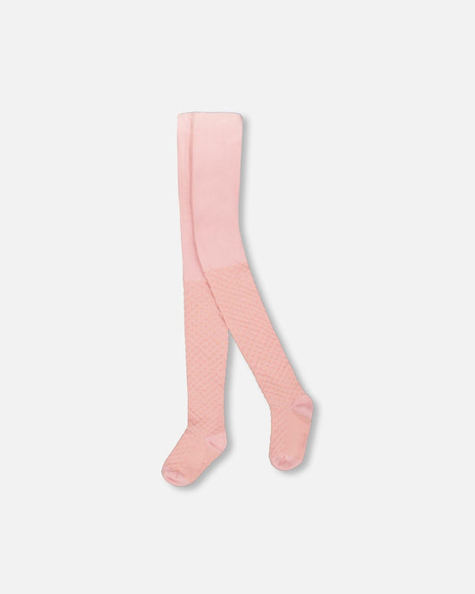 Knit Tights Pink