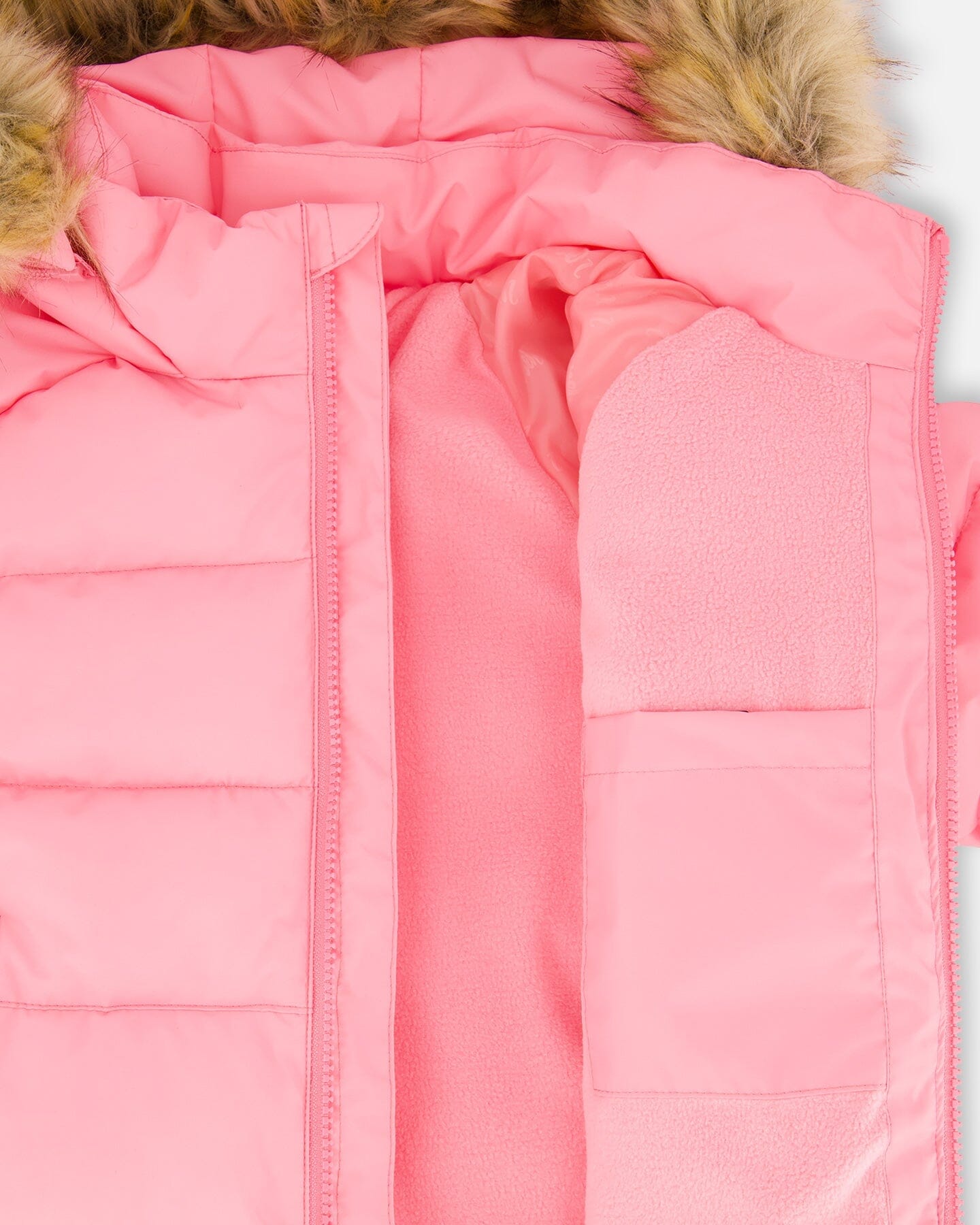 Puffy Winter Jacket Pink