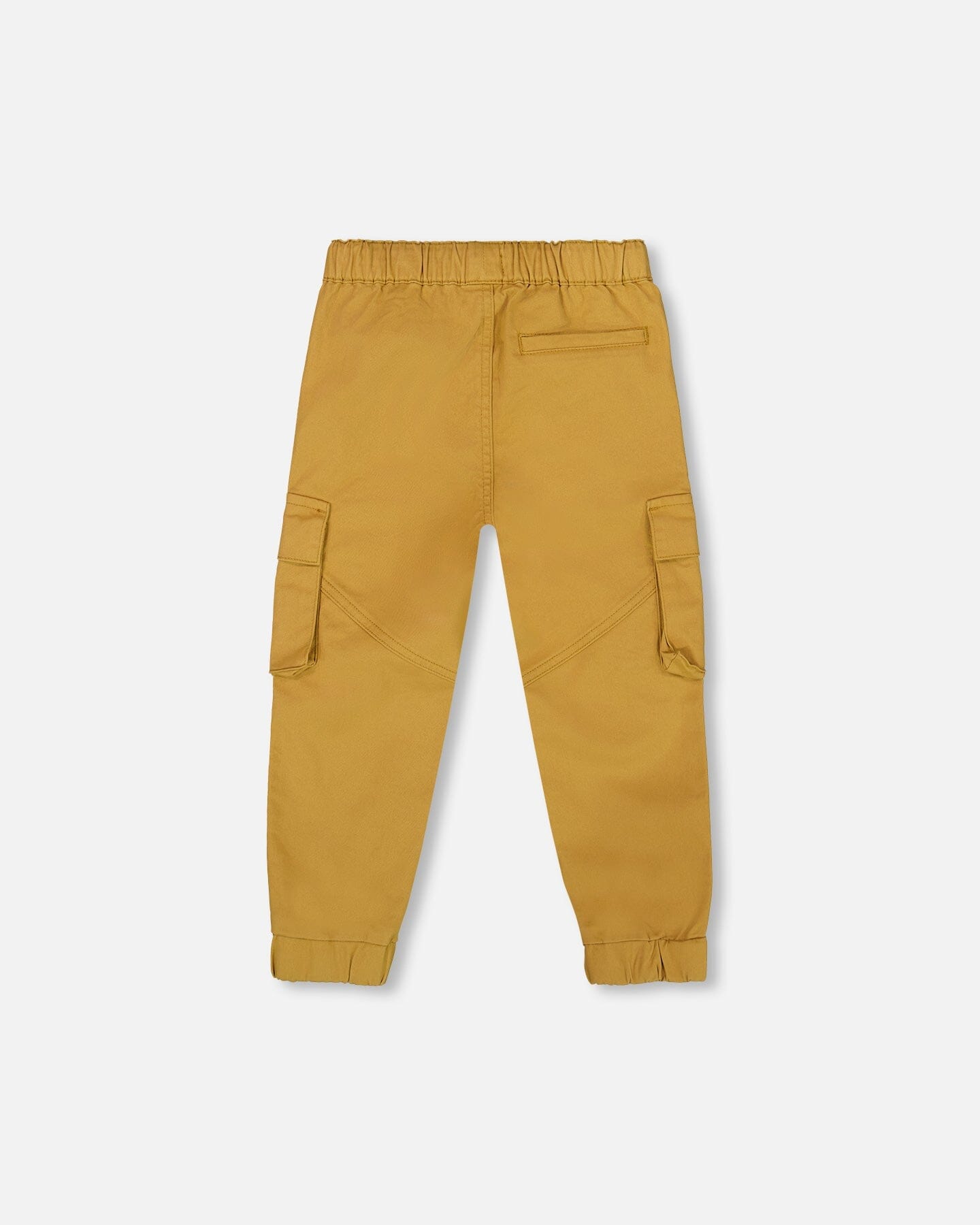Twill Jogger Cargo Pants Ochre