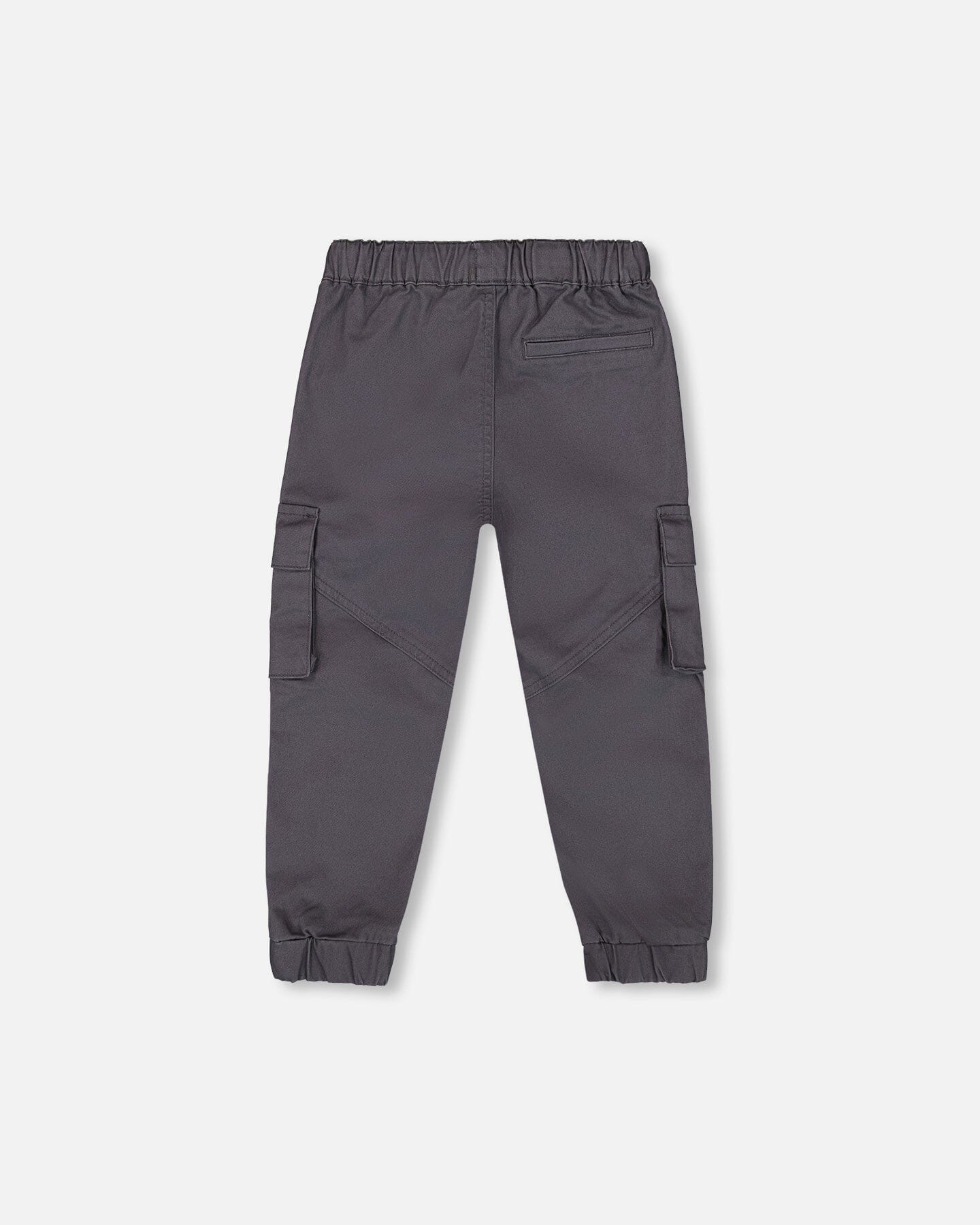 Twill Jogger Cargo Pants Dark Gray