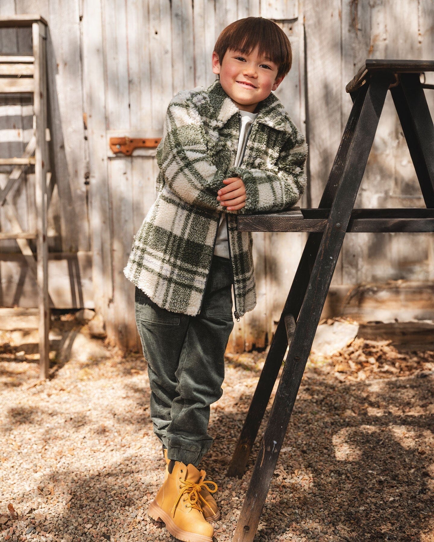 Stretch Corduroy Jogger Pants Forest Green