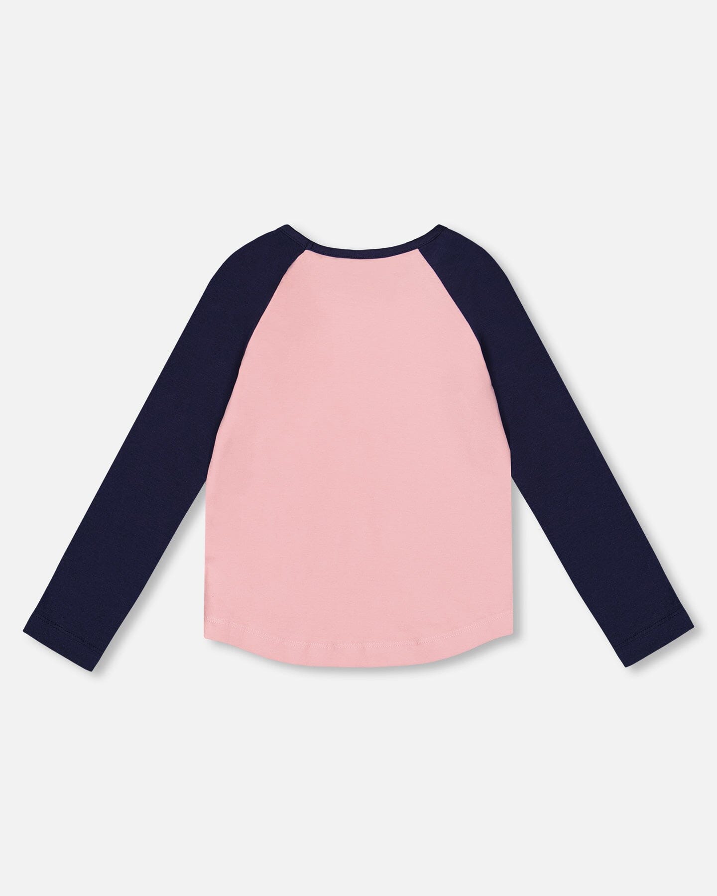 Jersey Raglan Sleeve Tee Dusty Pink