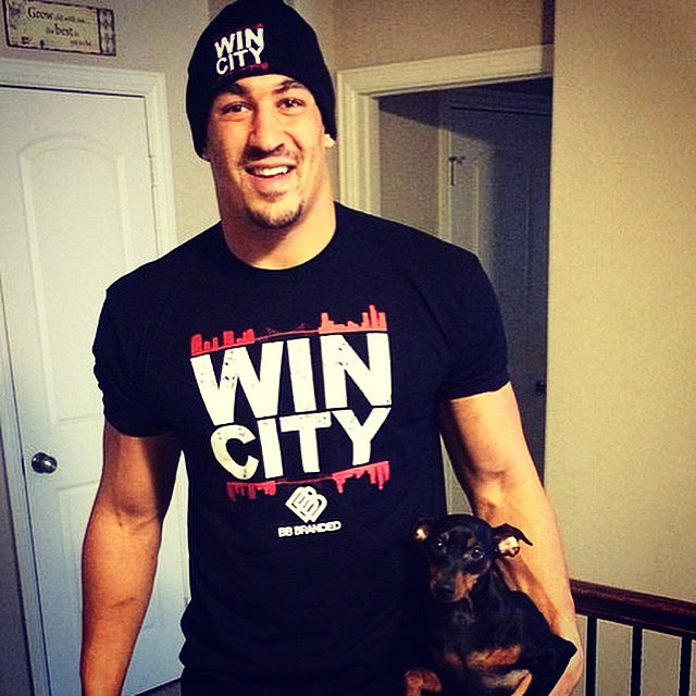 BB WINCITY "SKYLINE" TEE Black