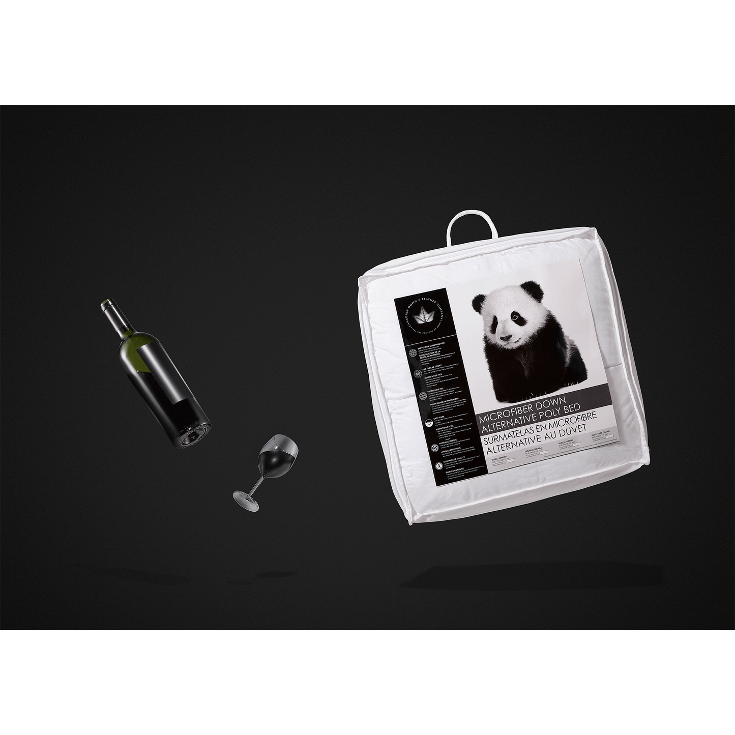 Microfiber Down Alternative Poly Bed