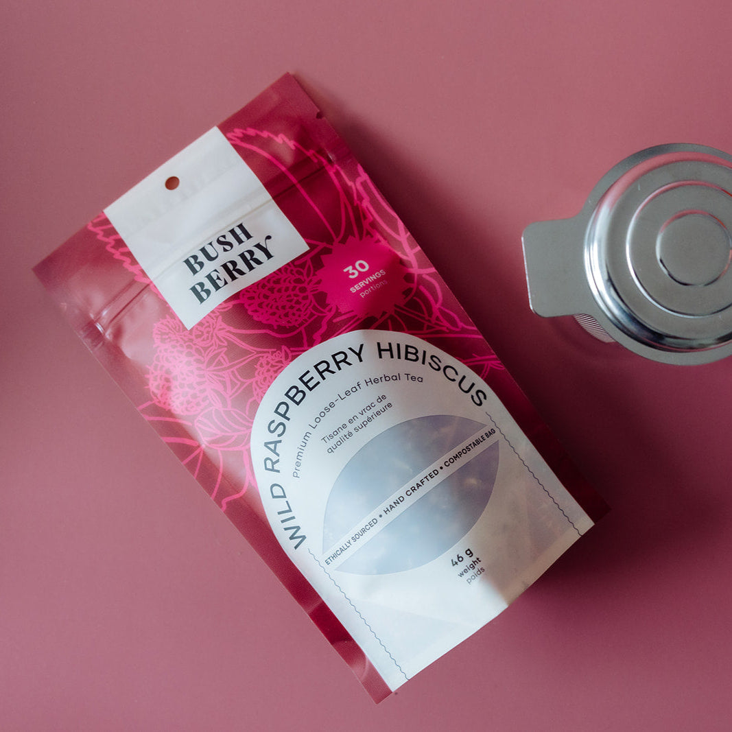 Organic Wild Raspberry Hibiscus Tea