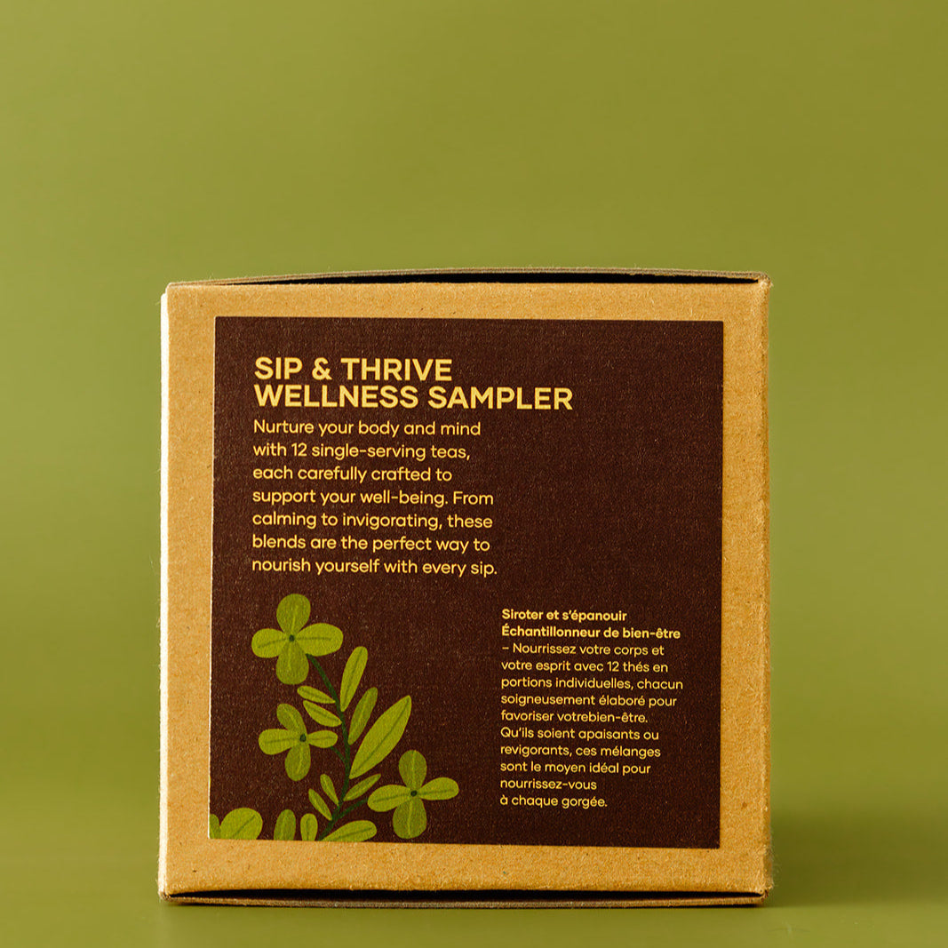 Sip & Thrive | 12 Single Serving Wellness Teas