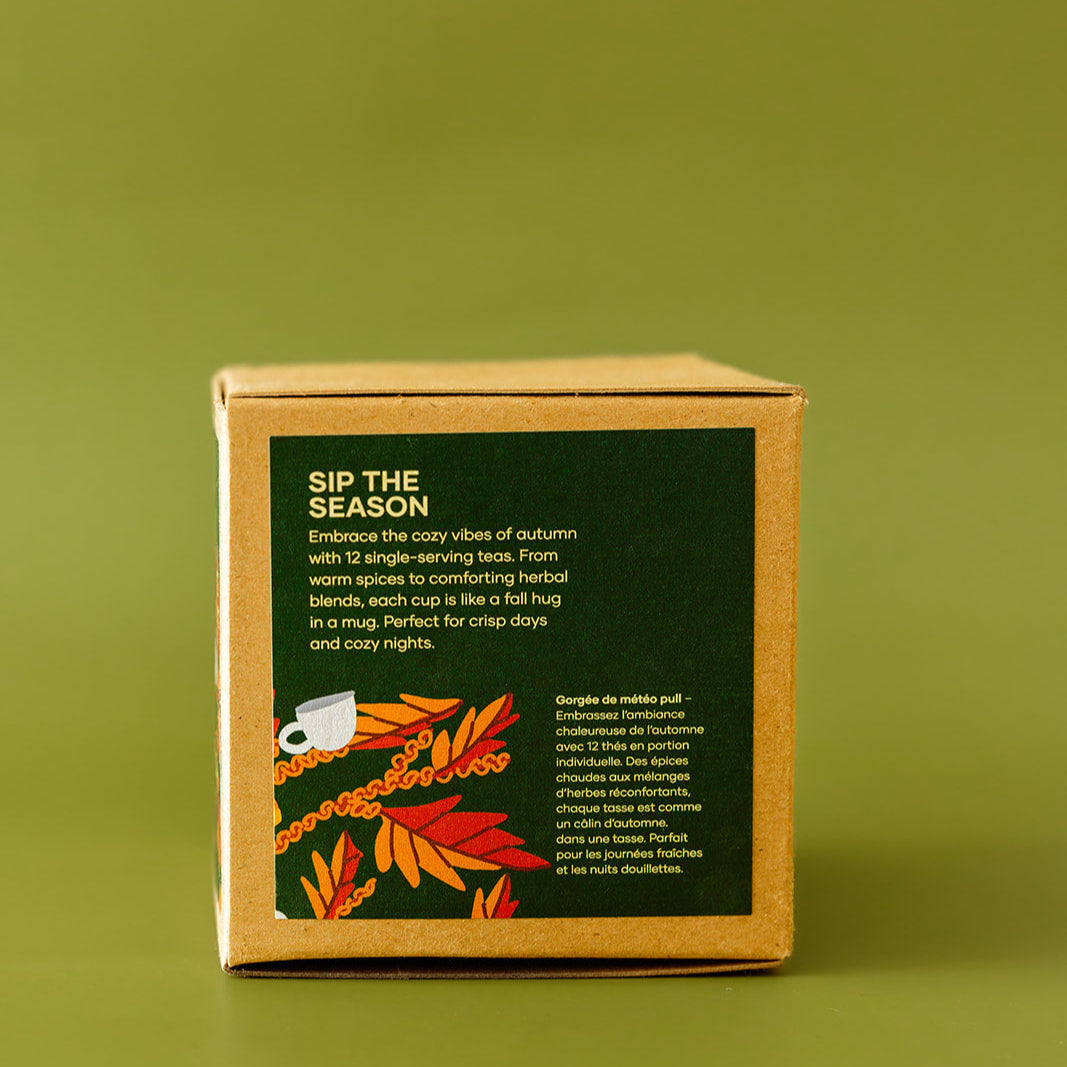 Sip The Fall | 12 Single Serving Teas