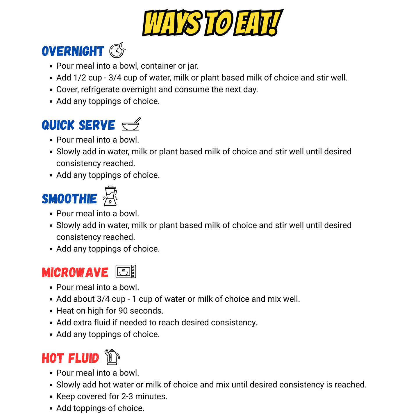 High Protein Oatmeal, Box of 7