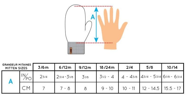 Lined Baby Mittens Dusty Pink