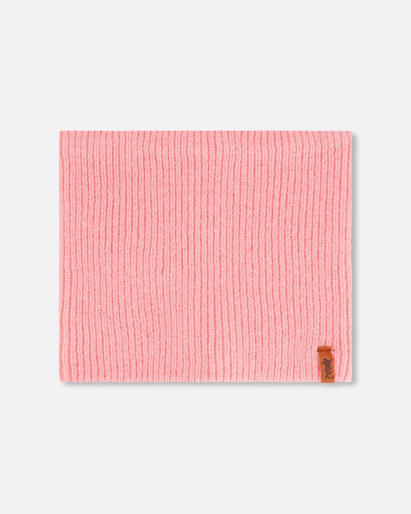 Mid-Season Knit Neckwarmer Pink