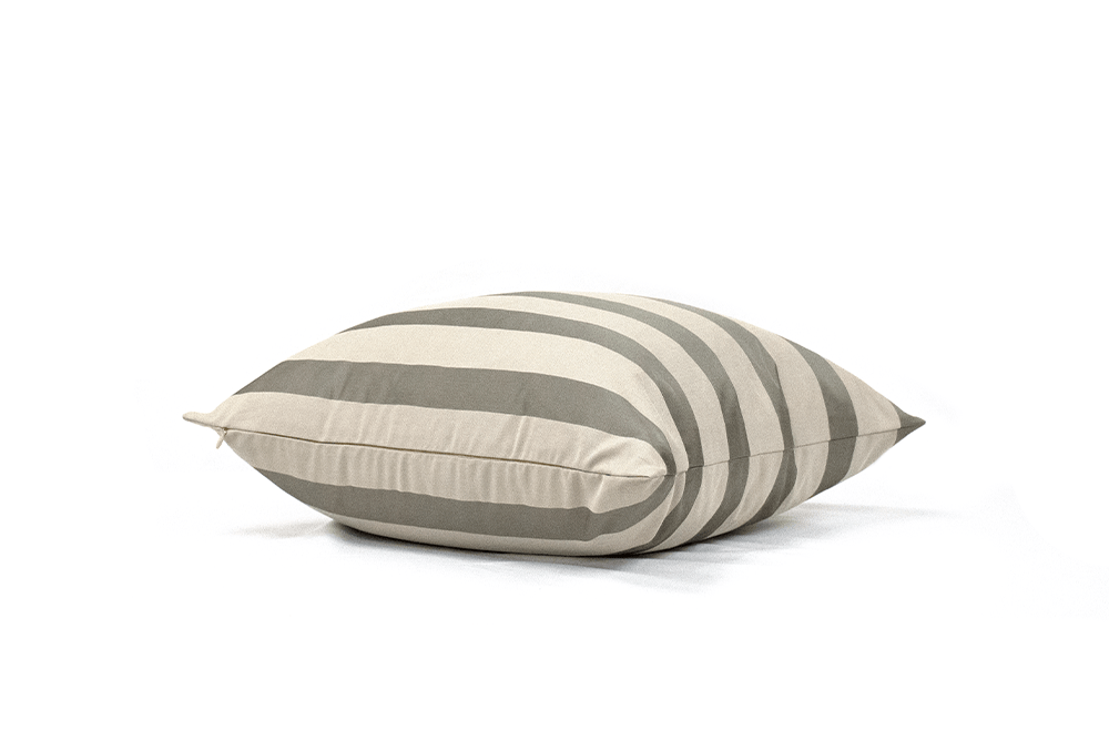 Dove Stripe Cushion Cover
