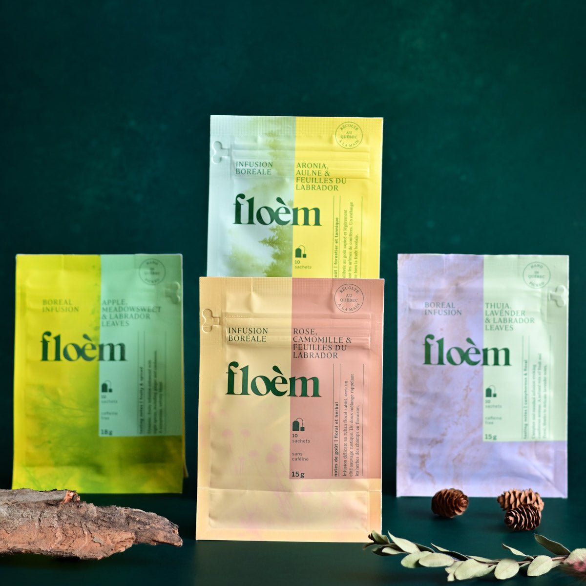 Ensemble de tisane - Ensemble complet, pack de variétés