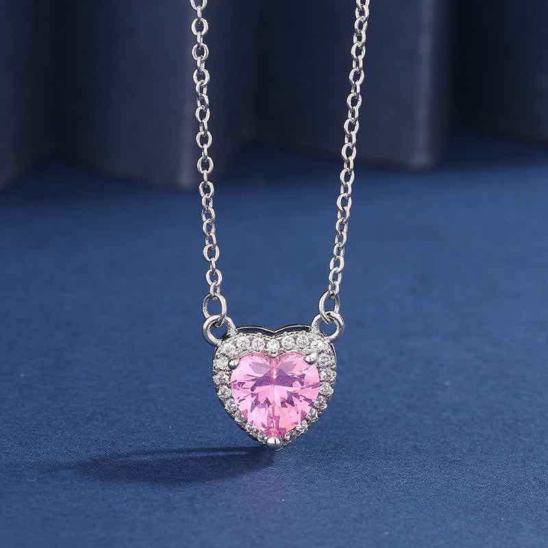 Zircon Necklace Women's Suit Special-interest Design