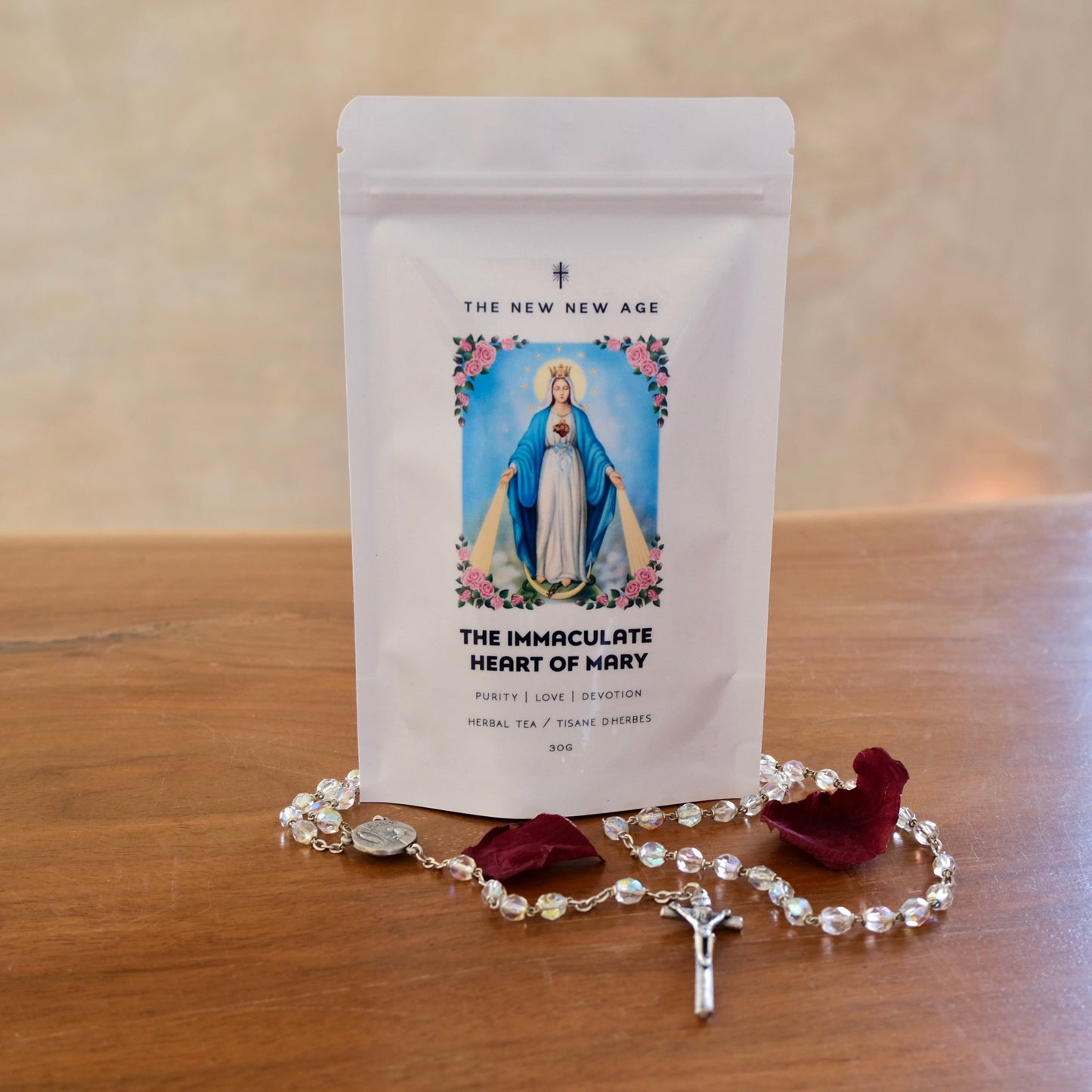 THE IMMACULATE HEART OF MARY // ROSE + HOLY BASIL