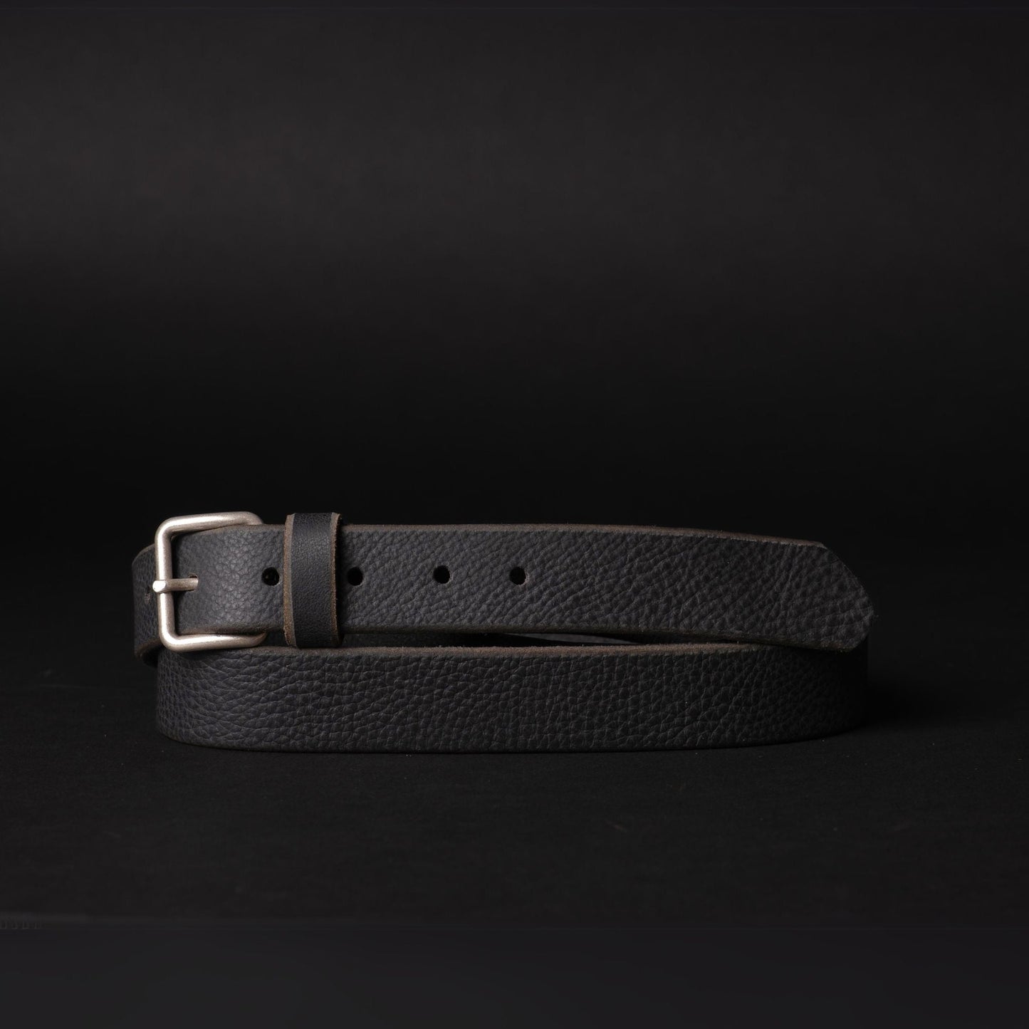 Kyomi- Brown 100% Premium Leather Belt- Made in Canada