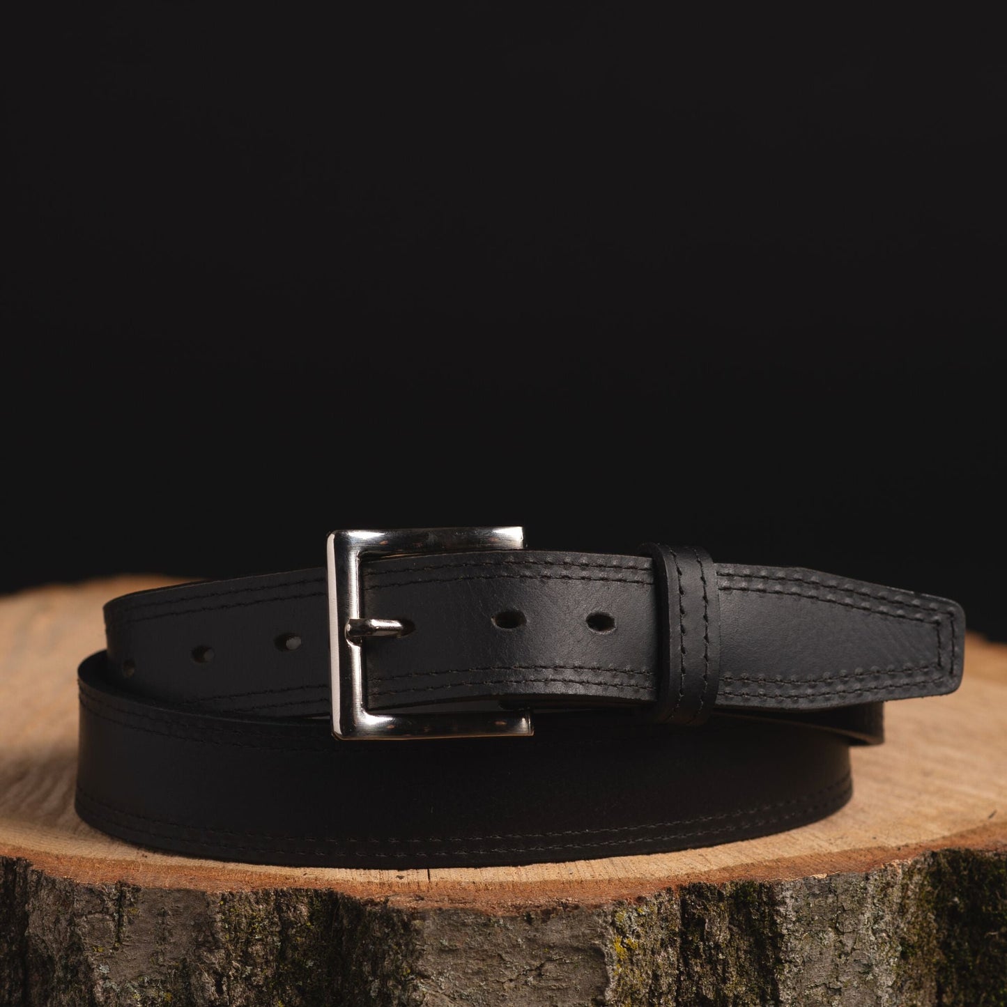 The Milestone Belt - Brown Formal 100% Real Leather Belt Made in Canada
