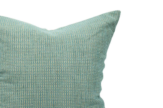 Turquoise Boucle Cushion Cover
