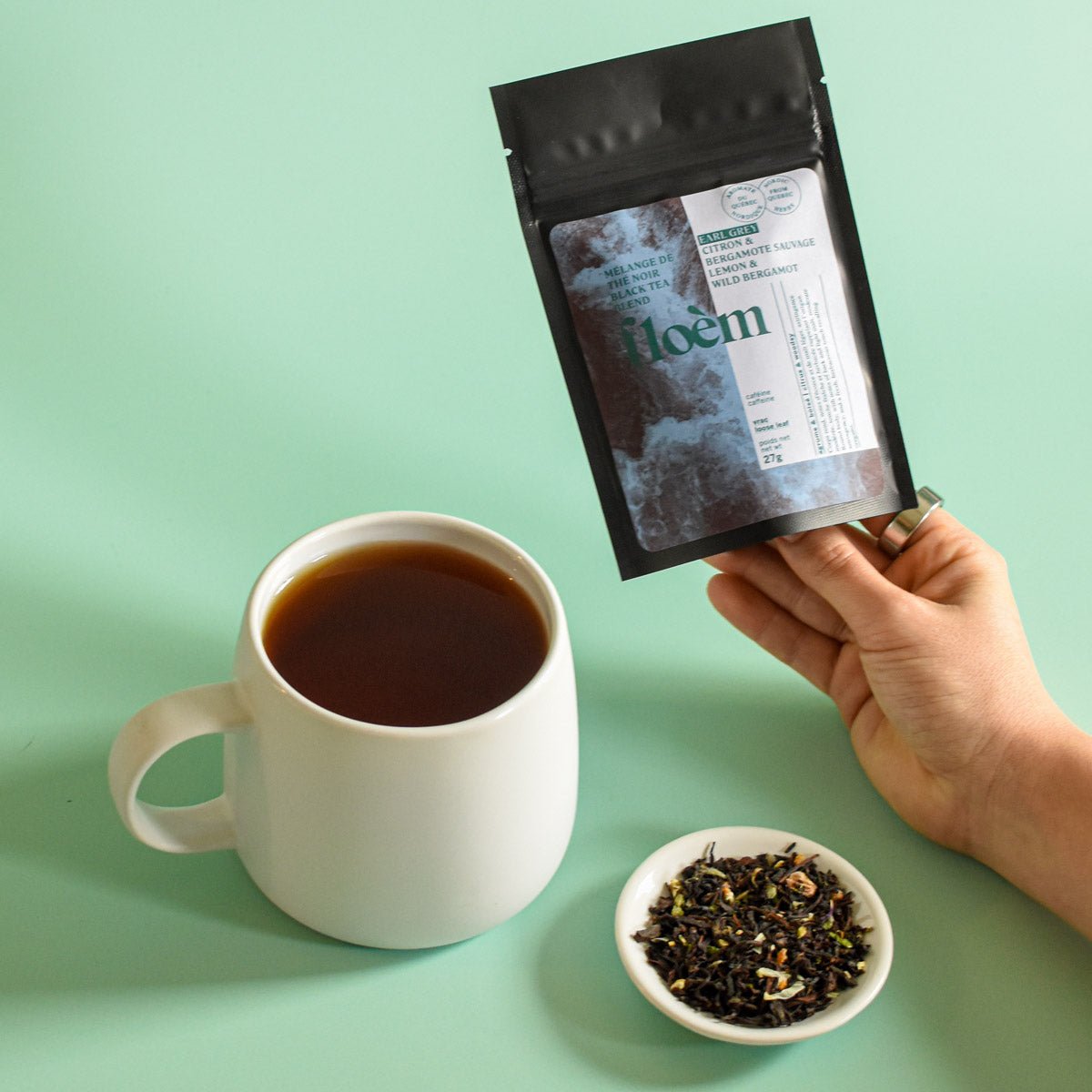 Thé en vrac - Thé noir Earl Grey, Citron & Bergamote sauvage