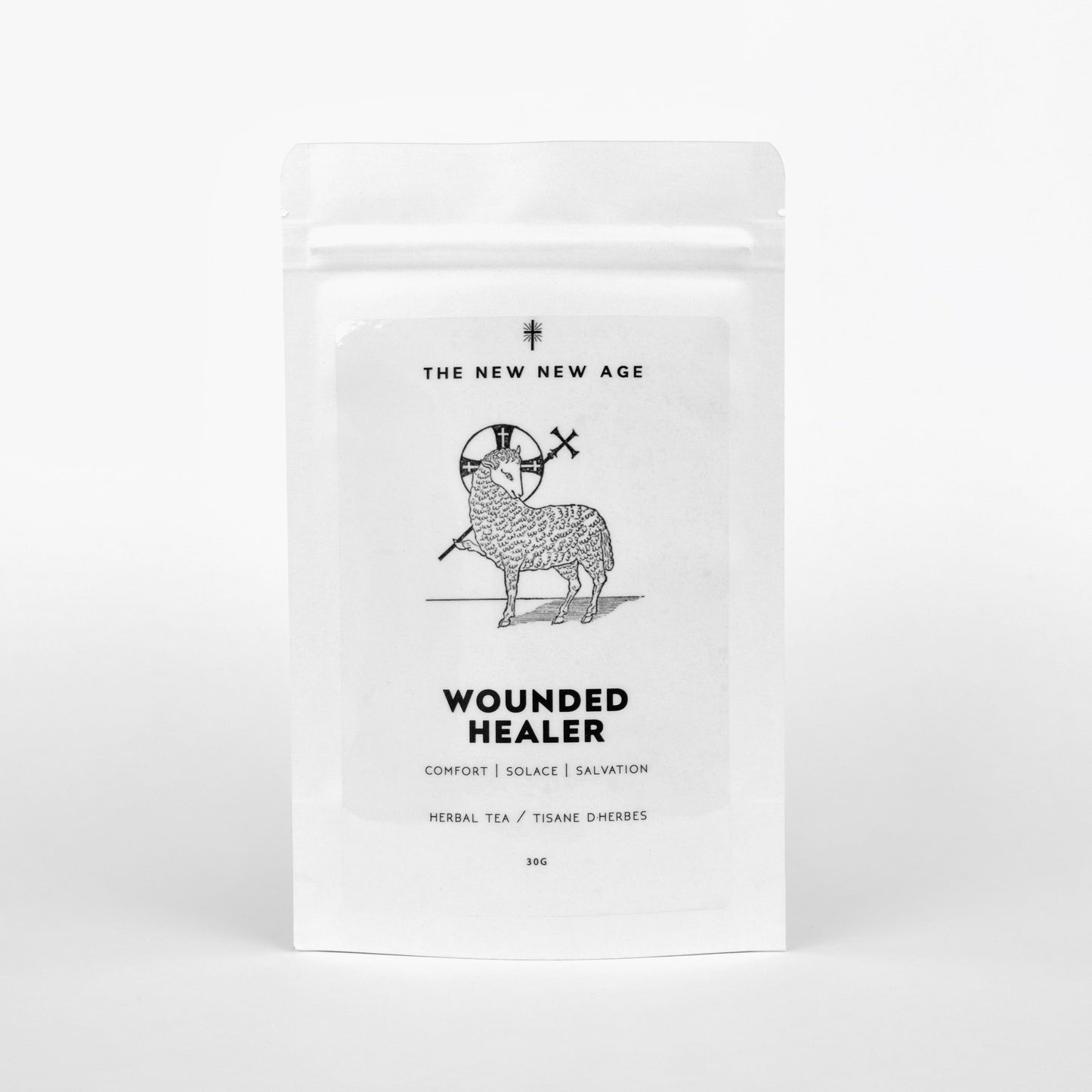 WOUNDED HEALER // lemon balm + ginger + yarrow