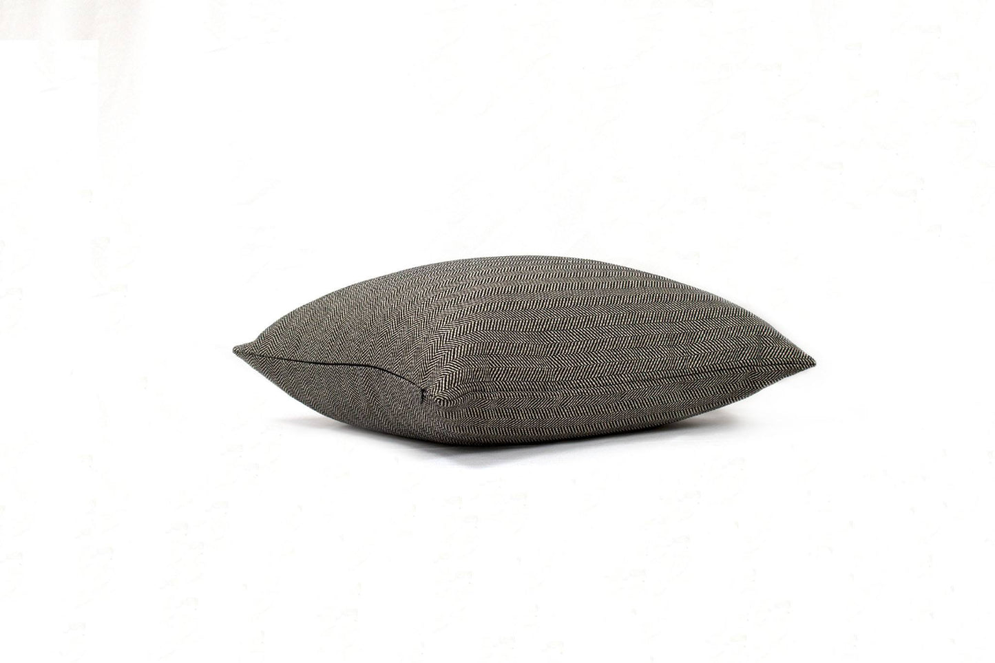 Noir Herringbone Cushion Cover