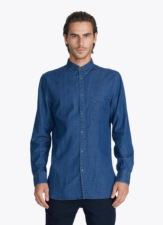 ZANEROBE 7ft LS Shirt Dk Denim