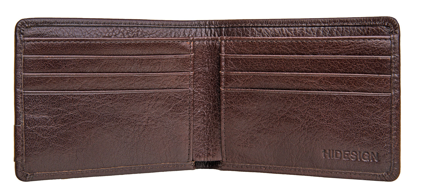 Vespucci RFID Blocking Buffalo Leather Slim Bifold Wallet